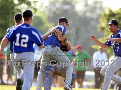 Thumbnail 3 in Desert Christian vs. Capistrano Valley Christian (CIF SS D6 Final) photogallery.