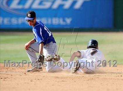 Thumbnail 1 in Desert Christian vs. Capistrano Valley Christian (CIF SS D6 Final) photogallery.