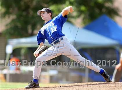 Thumbnail 2 in Desert Christian vs. Capistrano Valley Christian (CIF SS D6 Final) photogallery.