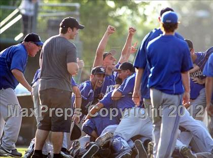 Thumbnail 2 in Desert Christian vs. Capistrano Valley Christian (CIF SS D6 Final) photogallery.