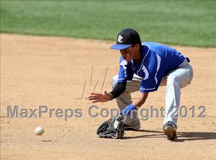Thumbnail 2 in Desert Christian vs. Capistrano Valley Christian (CIF SS D6 Final) photogallery.