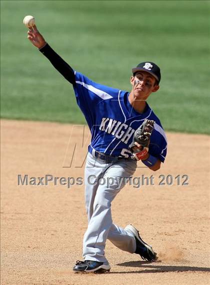 Thumbnail 1 in Desert Christian vs. Capistrano Valley Christian (CIF SS D6 Final) photogallery.