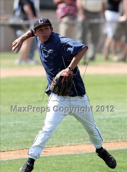 Thumbnail 3 in Desert Christian vs. Capistrano Valley Christian (CIF SS D6 Final) photogallery.