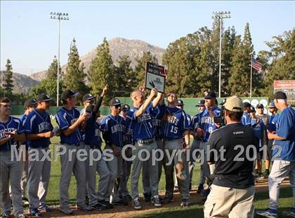Thumbnail 3 in Desert Christian vs. Capistrano Valley Christian (CIF SS D6 Final) photogallery.