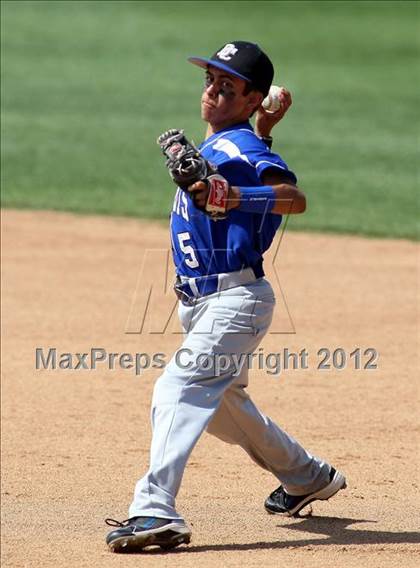 Thumbnail 3 in Desert Christian vs. Capistrano Valley Christian (CIF SS D6 Final) photogallery.