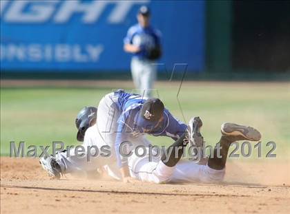 Thumbnail 1 in Desert Christian vs. Capistrano Valley Christian (CIF SS D6 Final) photogallery.