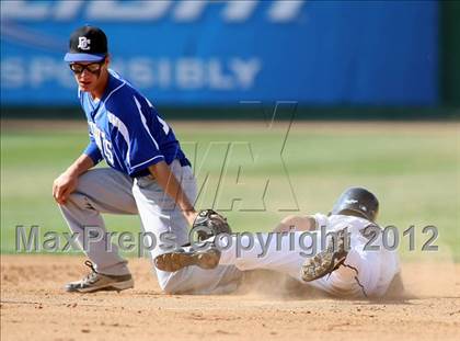 Thumbnail 2 in Desert Christian vs. Capistrano Valley Christian (CIF SS D6 Final) photogallery.