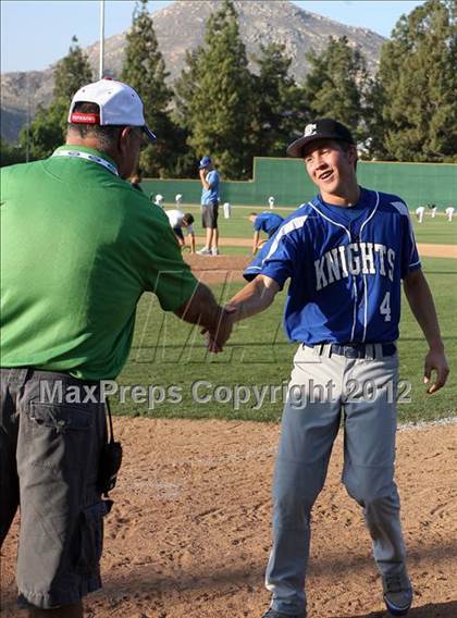 Thumbnail 1 in Desert Christian vs. Capistrano Valley Christian (CIF SS D6 Final) photogallery.
