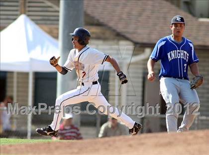 Thumbnail 3 in Desert Christian vs. Capistrano Valley Christian (CIF SS D6 Final) photogallery.