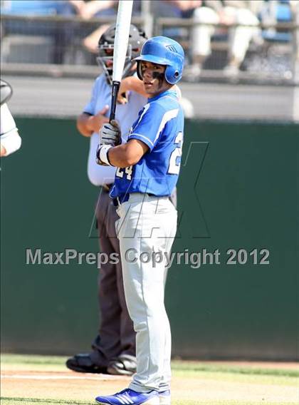 Thumbnail 1 in Desert Christian vs. Capistrano Valley Christian (CIF SS D6 Final) photogallery.