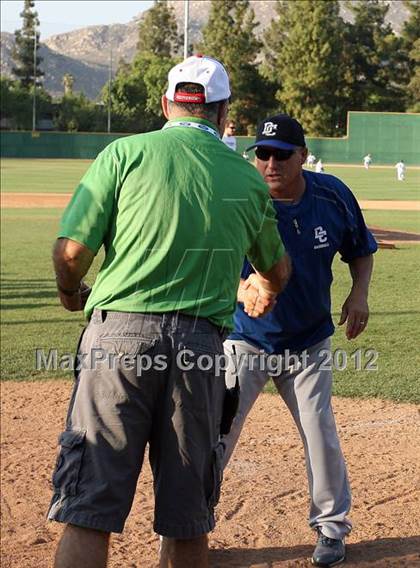 Thumbnail 1 in Desert Christian vs. Capistrano Valley Christian (CIF SS D6 Final) photogallery.