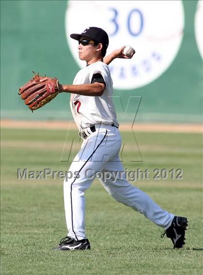 Thumbnail 2 in Desert Christian vs. Capistrano Valley Christian (CIF SS D6 Final) photogallery.