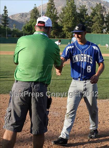 Thumbnail 1 in Desert Christian vs. Capistrano Valley Christian (CIF SS D6 Final) photogallery.
