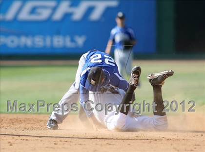 Thumbnail 2 in Desert Christian vs. Capistrano Valley Christian (CIF SS D6 Final) photogallery.
