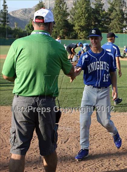 Thumbnail 1 in Desert Christian vs. Capistrano Valley Christian (CIF SS D6 Final) photogallery.