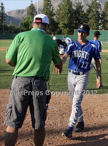 Thumbnail 3 in Desert Christian vs. Capistrano Valley Christian (CIF SS D6 Final) photogallery.