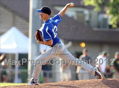 Thumbnail 2 in Desert Christian vs. Capistrano Valley Christian (CIF SS D6 Final) photogallery.