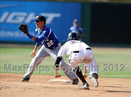 Thumbnail 2 in Desert Christian vs. Capistrano Valley Christian (CIF SS D6 Final) photogallery.