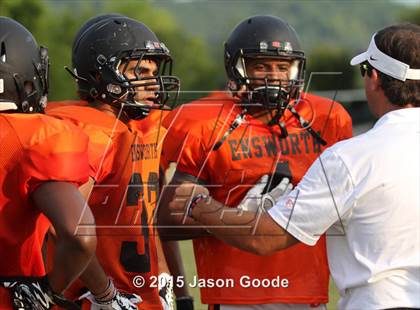 Thumbnail 1 in Ensworth @ Battle Ground Academy (Scrimmage) photogallery.