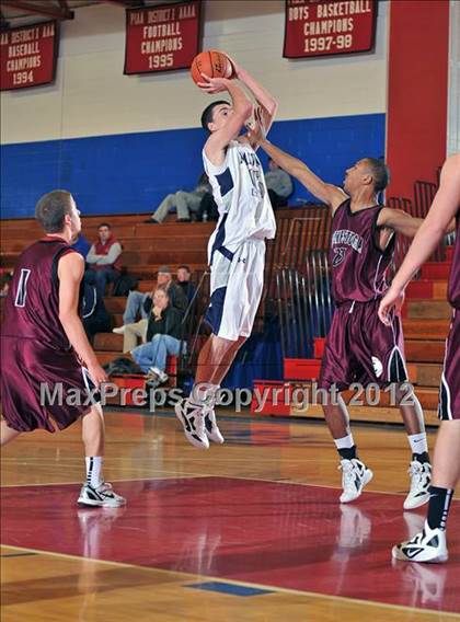 Thumbnail 1 in Malvern Prep vs. Conestoga (12th Annual Kobe Bryant Classic) photogallery.