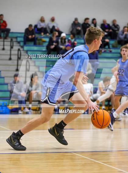 Thumbnail 1 in Westlake vs. Juan Diego Catholic (Eagle Holiday Shootout) photogallery.