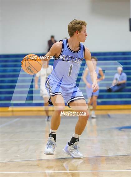 Thumbnail 1 in Westlake vs. Juan Diego Catholic (Eagle Holiday Shootout) photogallery.