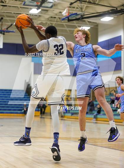 Thumbnail 2 in Westlake vs. Juan Diego Catholic (Eagle Holiday Shootout) photogallery.
