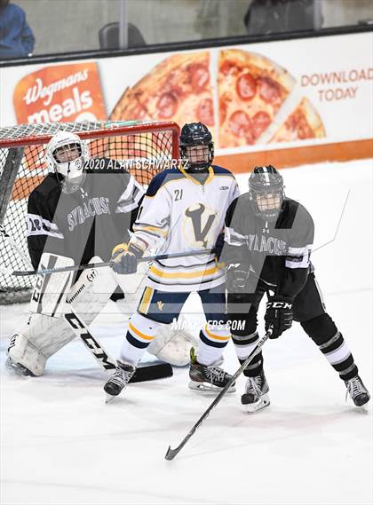 Thumbnail 2 in Syracuse vs. Victor (NYSPHSAA Regional Playoff) photogallery.