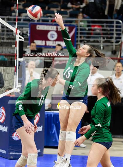 Thumbnail 2 in Pine Creek vs. Cherokee Trail (CHSAA 5A Round 1) photogallery.