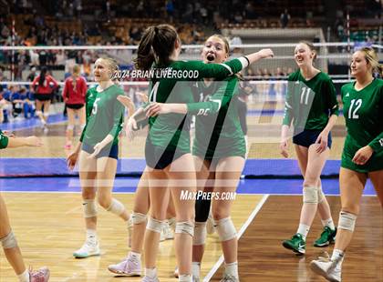 Thumbnail 2 in Pine Creek vs. Cherokee Trail (CHSAA 5A Round 1) photogallery.