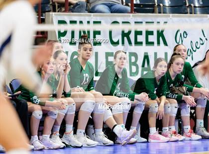 Thumbnail 3 in Pine Creek vs. Cherokee Trail (CHSAA 5A Round 1) photogallery.
