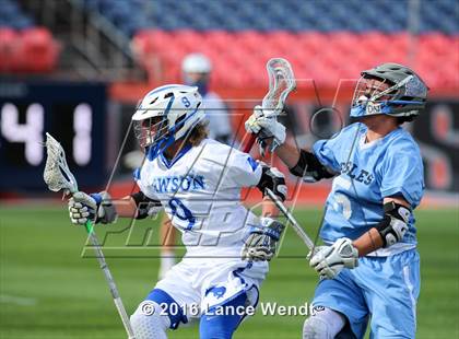 Thumbnail 2 in Dawson School vs. Valor Christian (CHSAA 4A Final) photogallery.