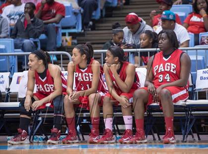 Thumbnail 2 in Millbrook vs Page (NCHSAA 4A Final) photogallery.