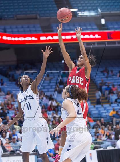 Thumbnail 3 in Millbrook vs Page (NCHSAA 4A Final) photogallery.