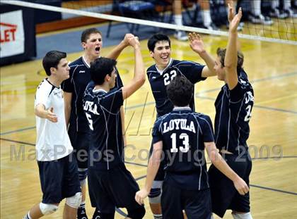 Thumbnail 1 in Loyola vs. Mater Dei (CIF SS D1 Final) photogallery.