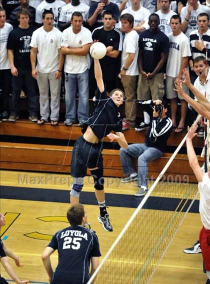 Thumbnail 1 in Loyola vs. Mater Dei (CIF SS D1 Final) photogallery.