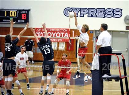 Thumbnail 1 in Loyola vs. Mater Dei (CIF SS D1 Final) photogallery.