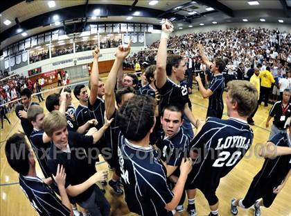 Thumbnail 3 in Loyola vs. Mater Dei (CIF SS D1 Final) photogallery.