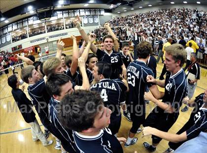 Thumbnail 3 in Loyola vs. Mater Dei (CIF SS D1 Final) photogallery.