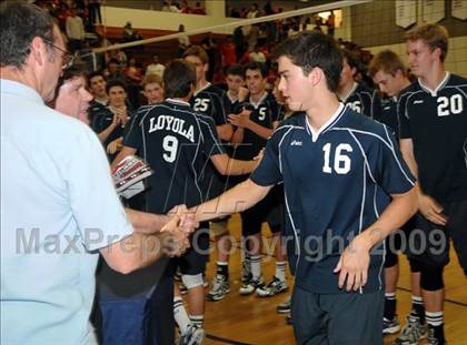 Thumbnail 2 in Loyola vs. Mater Dei (CIF SS D1 Final) photogallery.