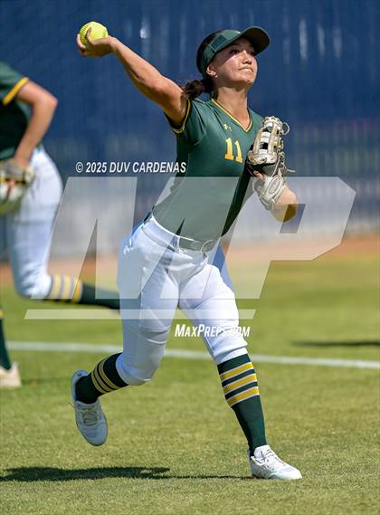 Thumbnail 3 in Central Catholic vs. Vanden (CIF SJS D3 Final) photogallery.