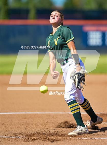 Thumbnail 1 in Central Catholic vs. Vanden (CIF SJS D3 Final) photogallery.