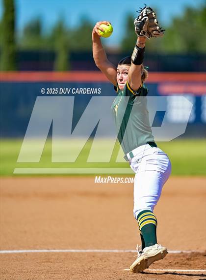 Thumbnail 3 in Central Catholic vs. Vanden (CIF SJS D3 Final) photogallery.