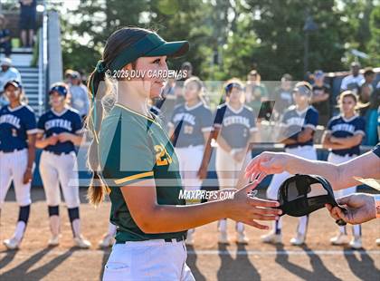 Thumbnail 3 in Central Catholic vs. Vanden (CIF SJS D3 Final) photogallery.
