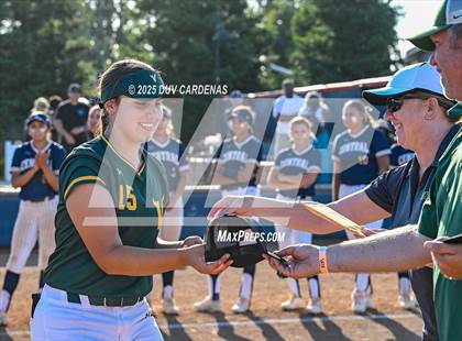 Thumbnail 3 in Central Catholic vs. Vanden (CIF SJS D3 Final) photogallery.