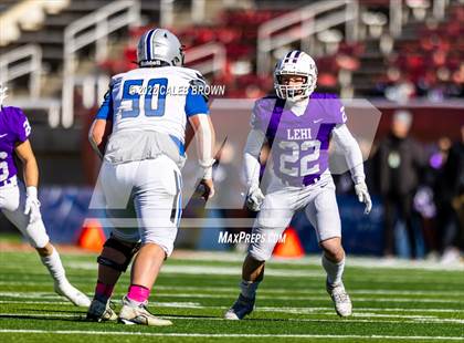Thumbnail 2 in Stansbury vs. Lehi (UHSAA 5A Semifinal) photogallery.