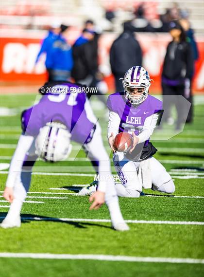 Thumbnail 3 in Stansbury vs. Lehi (UHSAA 5A Semifinal) photogallery.