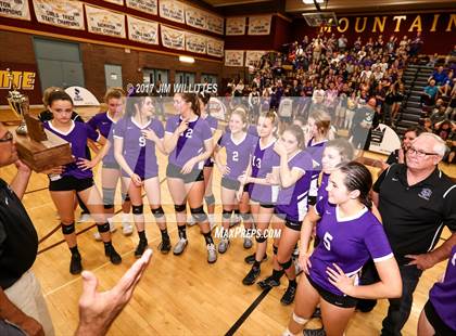Thumbnail 3 in Salpointe Catholic vs. Sunrise Mountain (AIA 4A Final)  photogallery.