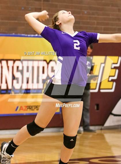 Thumbnail 3 in Salpointe Catholic vs. Sunrise Mountain (AIA 4A Final)  photogallery.