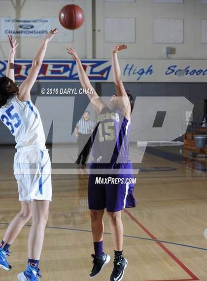 Thumbnail 1 in Mountain View vs San Marino (San Gabriel JV Winter Classic) photogallery.